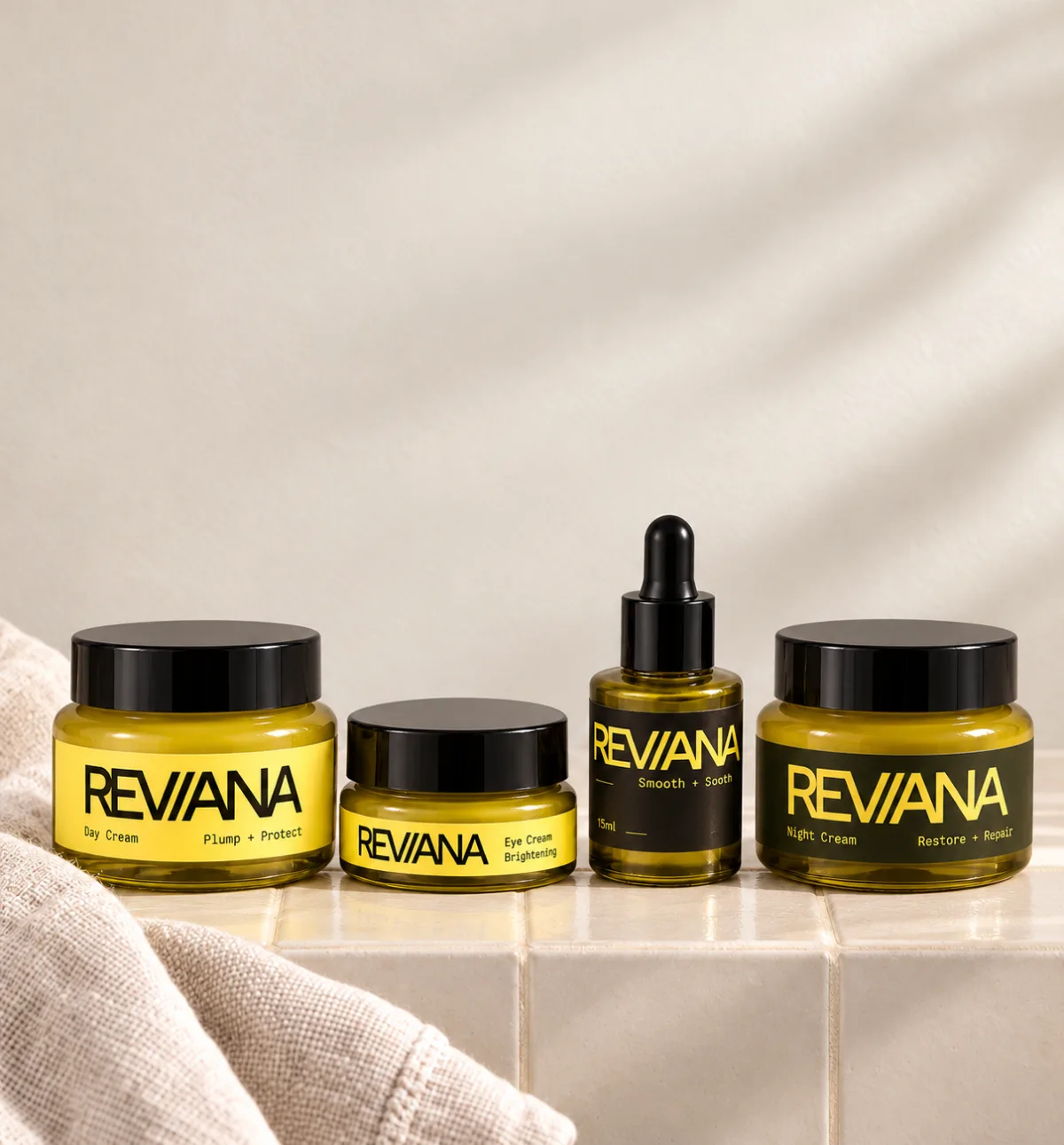 Complete Ritual on a bathroom shelf