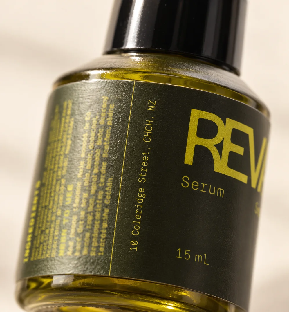 Back label close-up